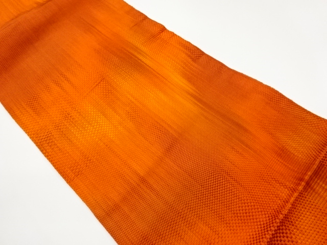 本場筑前博多抽象模様織出し名古屋帯